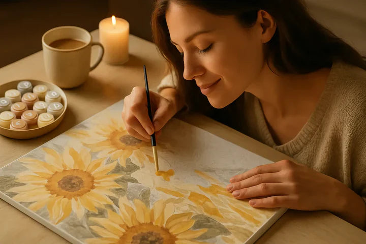 Painting by numbers and mindfulness: a new form of meditation