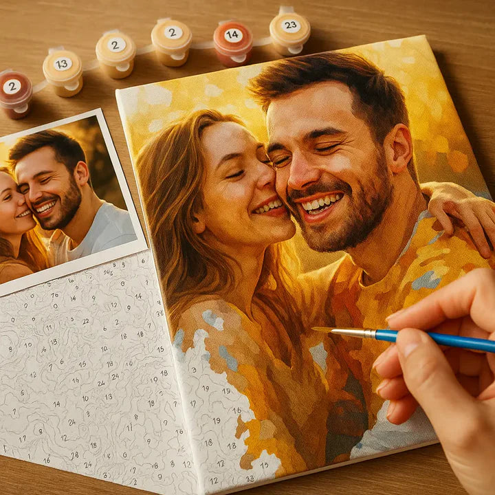 Personalized paint-by-numbers : how to choose the right photo?