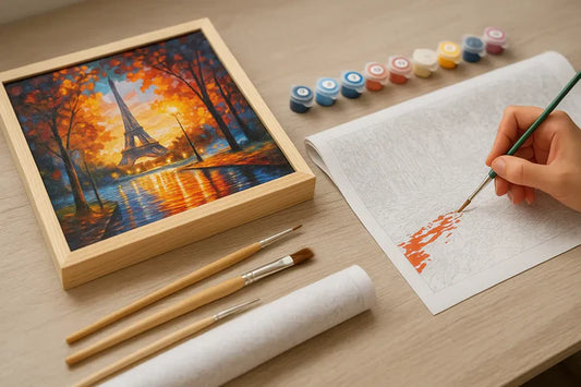 Rolled canvas or canvas mounted on a frame: which should you choose for your paint-by-numbers project?