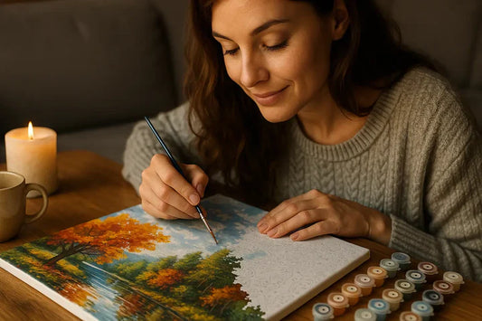 The unexpected benefits of paint-by-number on stress