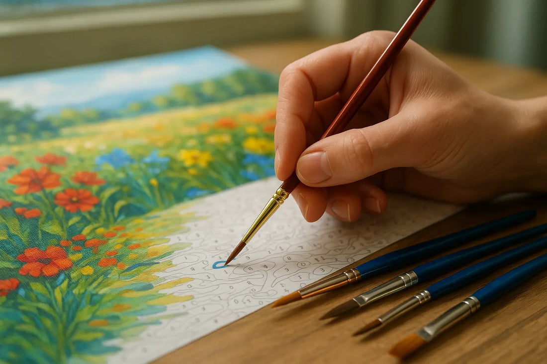 Which brush should you choose for paint by numbers? Complete guide