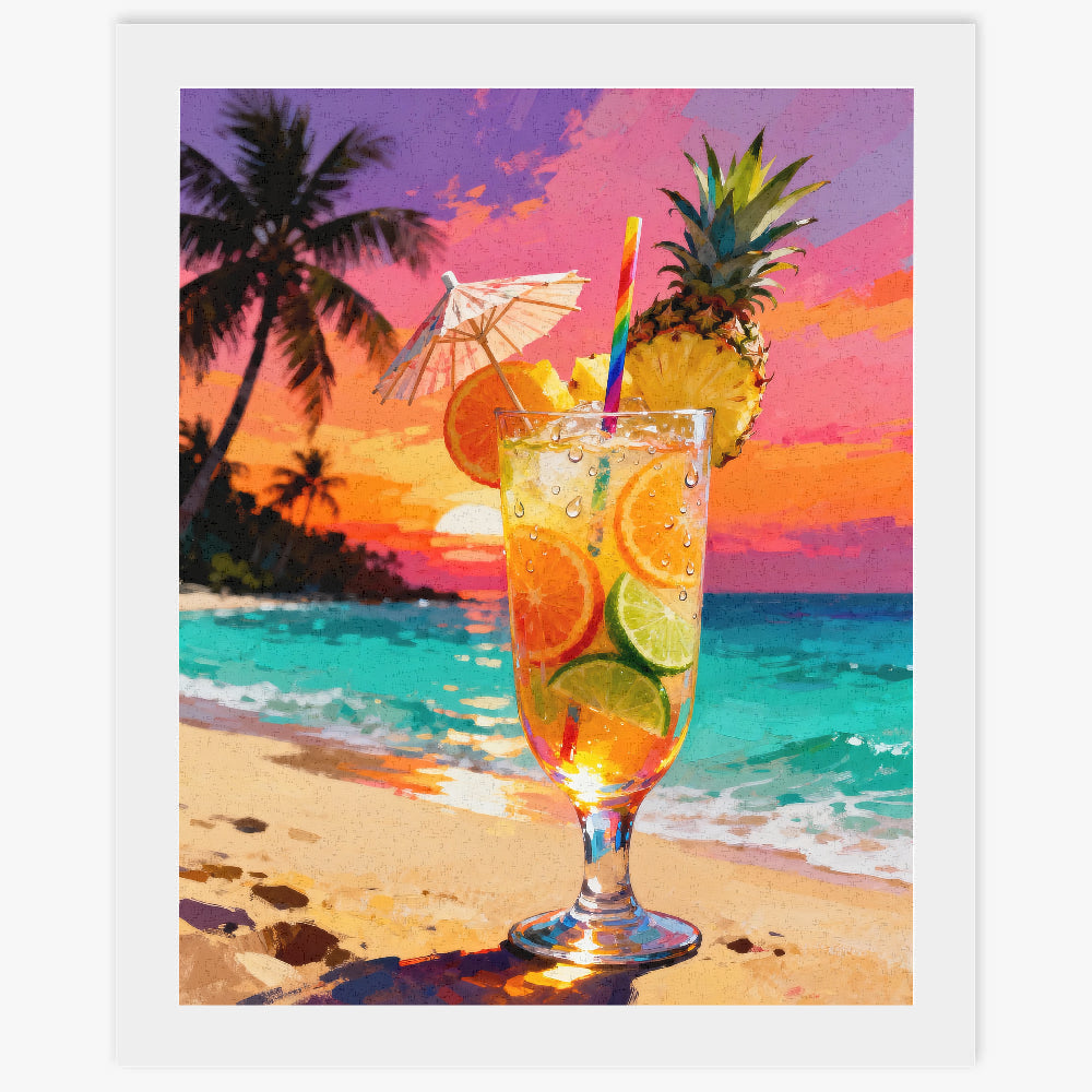 Exotic cocktail - Paint by numbers