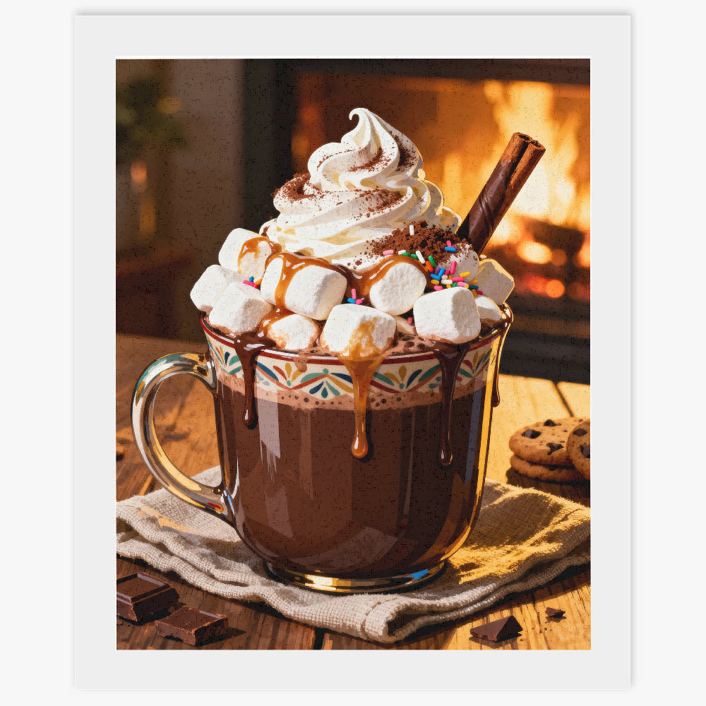 Hot chocolate - Paint by numbers