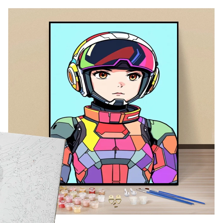 Astro no Senshi - Manga - Paint by numbers