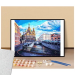 Saint-Sauveur of Saint Petersbourg Cathedral - Russia - Paint by numbers