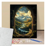 The fantastic Valley of the Castles - Paint by numbers