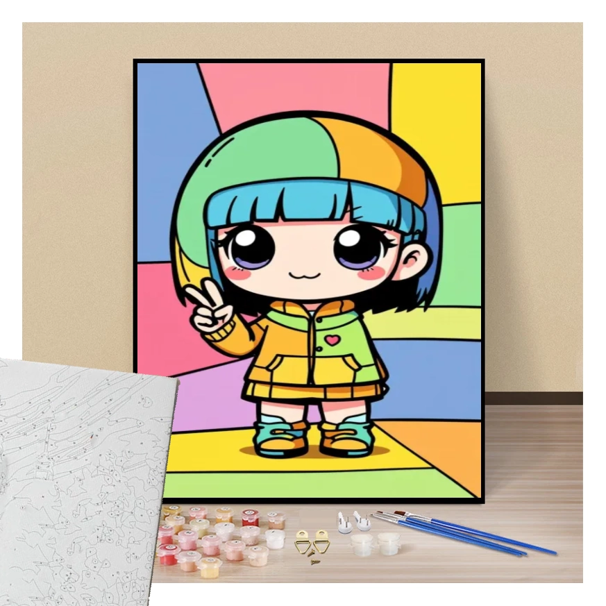 Chibi Pop - Manga - Paint by numbers