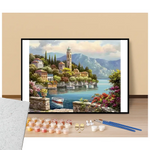 Como lake - Italy - Paint by numbers