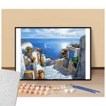 Santorini Island - Greece - Paint by numbers