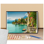 Como lake view - Italy - Paint by numbers