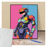 Mirai Senshi - Manga - Paint by numbers