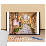 Bari old city - Italy - Paint by numbers