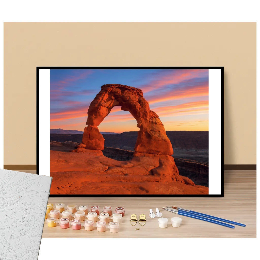 Arches National Park - USA - Paint by numbers