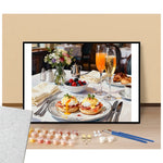 Brunch oeufs Bénédicte 2 - Paint by numbers