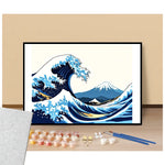 Kanagawa Wave - Manga - Paint by numbers