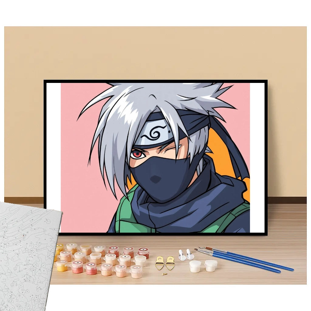 Masked Ninja - Manga - Paint by numbers