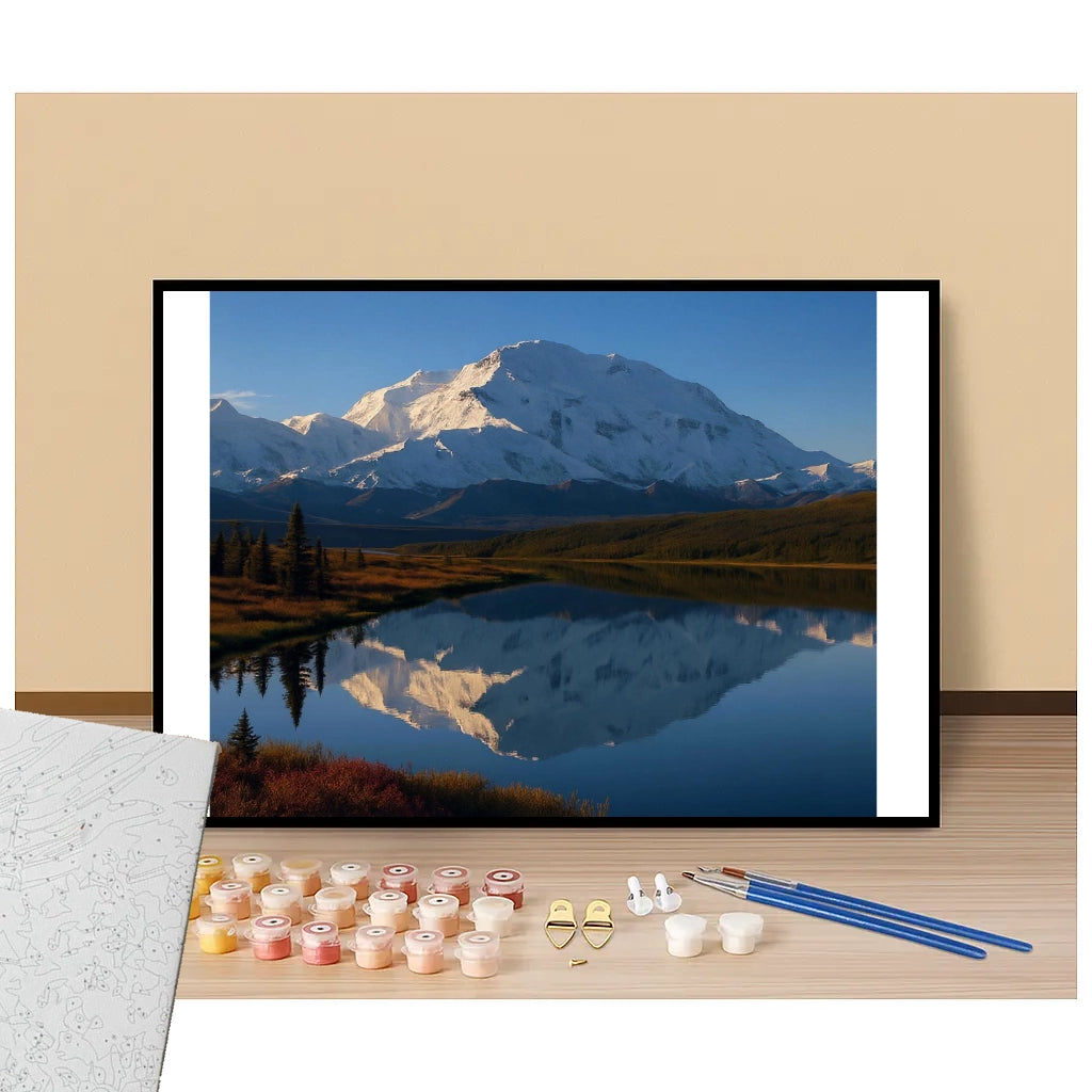 Mont Denali Alaska - USA - Paint by numbers