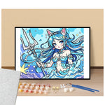 Nami no Megami - Manga - Paint by numbers