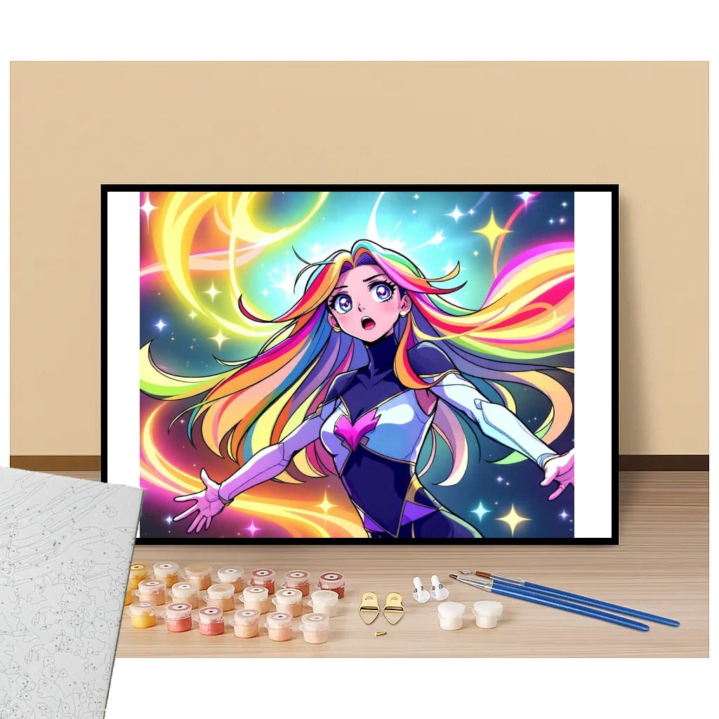 Rainbow Nova - Manga - Paint by numbers