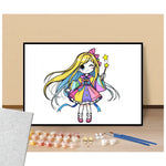 Rainbow Witch - Manga - Paint by numbers