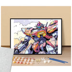 Steel Guardian - Manga - Paint by numbers