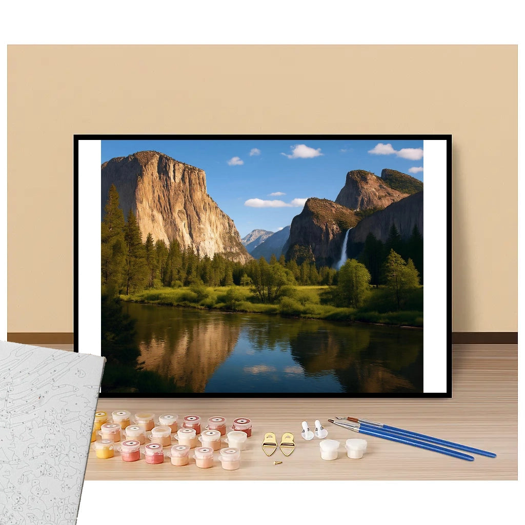 Yosemite National Park - USA - Paint by numbers