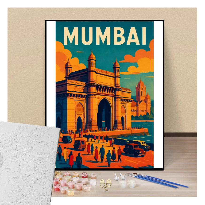 Poster Mumbai - Paint by numbers