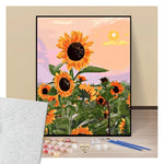 Sunflowers field - Paint by numbers