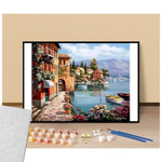 Lakeside villas - Paint by numbers